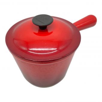 LE CREUSET (ルクルーゼ) 片手鍋 レッド ウィンザーポット