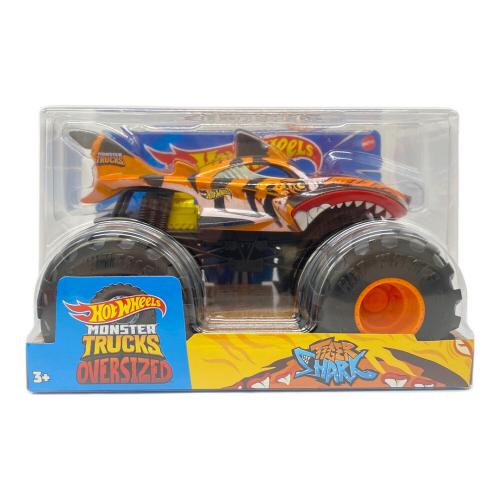 HOT WHEELS (ホットウィールズ) ミニカー TIGER SHARK MONSTER TRUCKS OVERSIZED
