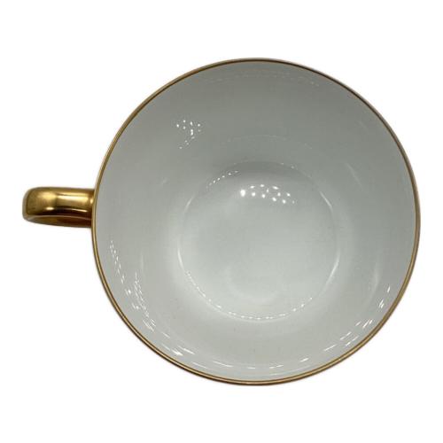 大倉陶園 (オオクラトウエン) カップ&ソーサー 色蒔きピンク