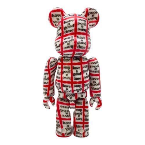 BE@RBRICK (ベアブリック) フィギュア HAVE A GOOD TIME 100％ & 400％