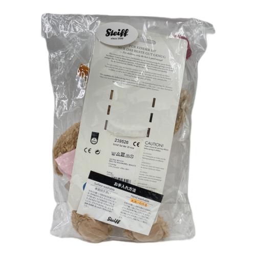 Steiff (シュタイフ) ヌイグルミ Sleep well bear-おやすみクマちゃん ピンク- テディベア 25cm