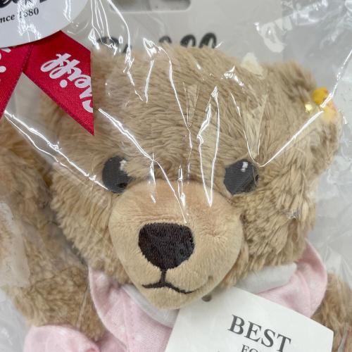 Steiff (シュタイフ) ヌイグルミ Sleep well bear-おやすみクマちゃん ピンク- テディベア 25cm