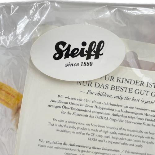 Steiff (シュタイフ) ヌイグルミ Sleep well bear-おやすみクマちゃん ピンク- テディベア 25cm