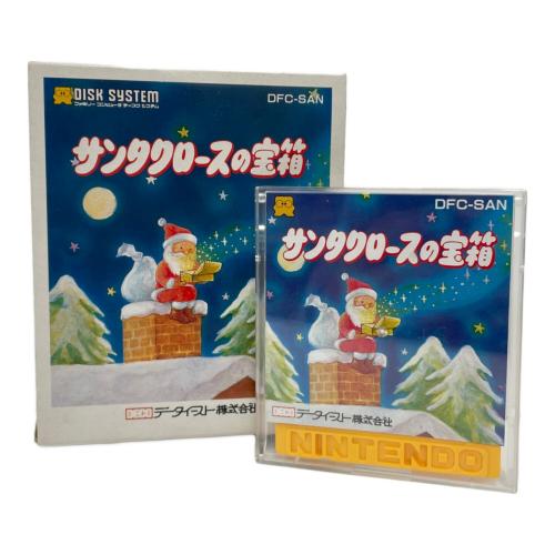 ファミコン用ソフト サンタクロースの宝箱 -
