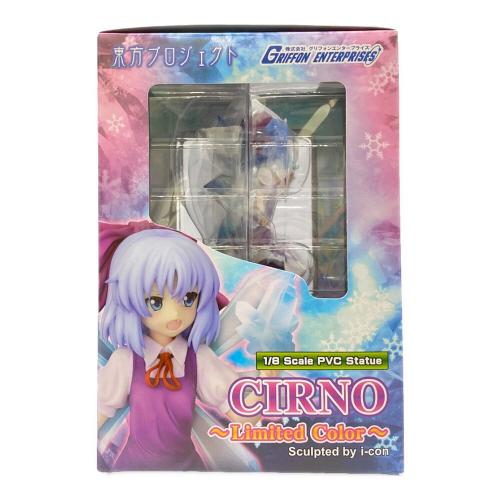 グリフォン・エンタープライズ 東方プロジェクト　湖上の氷精　チルノ 限定カラー 開封品 東方プロジェクト 湖上の氷精 チルノ 限定カラー