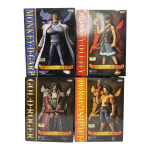 ONE PIECE (ワンピース) フィギュア 4Pセット DXフィギュア ～Dの称号～ⅠⅡ