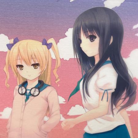 ART VIVANT(アールビバン) 珈琲貴族 CURE GIRL ANOTHER SKY 版画