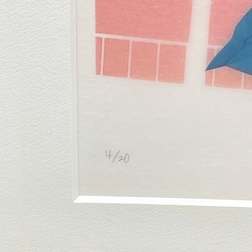 アールビバン 版画 珈琲貴族 CURE GIRL ANOTHER SKY 4/20 @