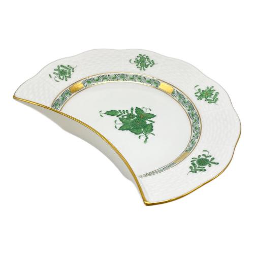 Herend (ヘレンド) クレセントディッシュ アポニーグリーン