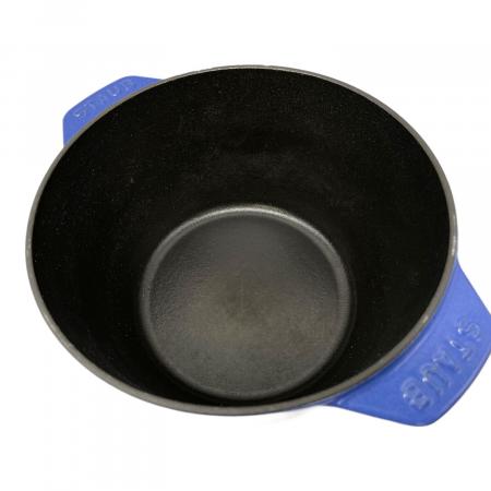 Staub (ストウブ) 両手鍋 SIZE 20cm ブルー｜トレファクONLINE