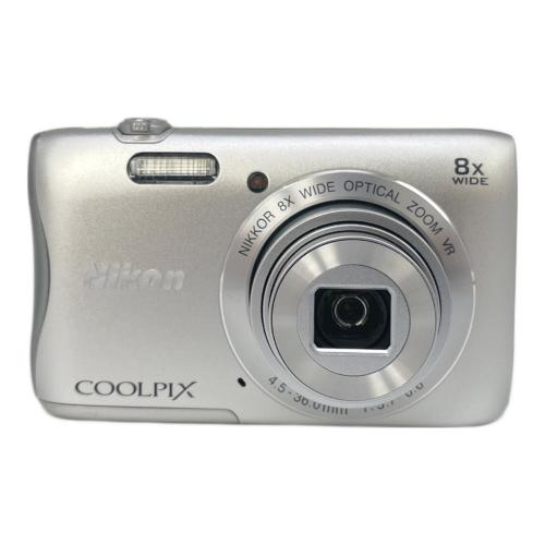 Nikon (ニコン) コンパクトデジタルカメラ S3700 2048万画素(総画素) 1/2.3型CCD 専用電池 SDXCカード対応 ISO80～3200 1.1コマ/秒 1～1/1500 秒 20044168