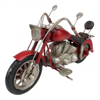 置物 ヴィンテージ モーターサイクル[RED WOLF]