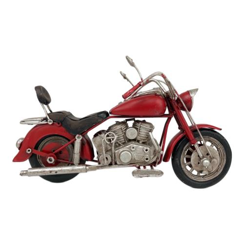 置物 ヴィンテージ モーターサイクル[RED WOLF]