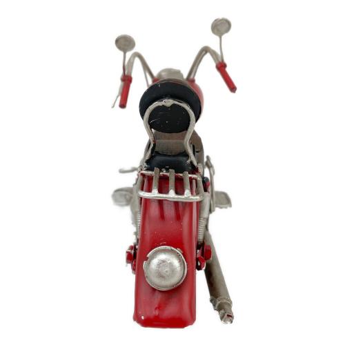 置物 ヴィンテージ モーターサイクル[RED WOLF]