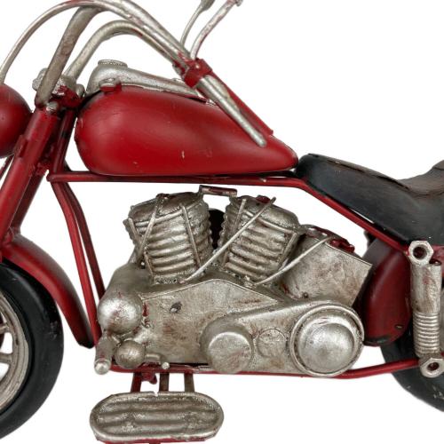 置物 ヴィンテージ モーターサイクル[RED WOLF]