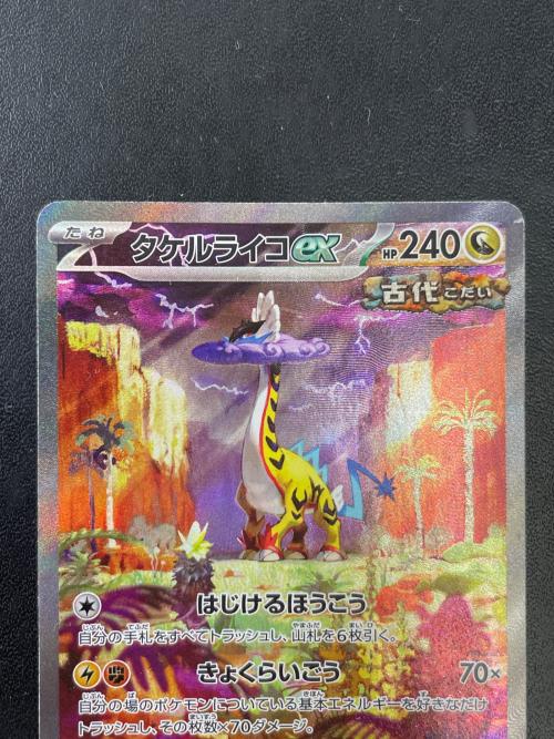 タケルライコex 095/071 SAR  ポケモンカード