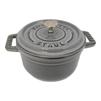 Staub (ストウブ) ピコ・ココット SIZE 10CM グレー