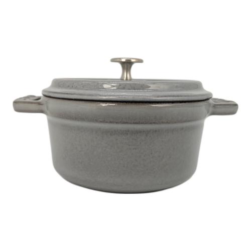 Staub (ストウブ) ピコ・ココット SIZE 10CM グレー