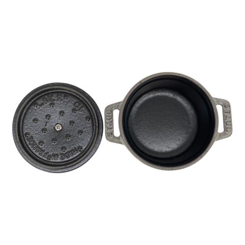Staub (ストウブ) ピコ・ココット SIZE 10CM グレー