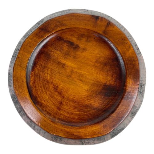 おひつ  木彫 	しゃもじ付