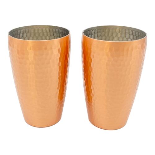 新光金属 (シンコウキンゾク) 鎚目タンブラー 純銅 日本製