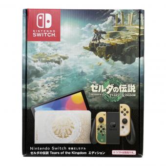 Nintendo (ニンテンドー) Nintendo Switch(有機ELモデル) ゼルダの伝説 ティアーズ オブ ザ キングダムエディション @ HEG-S-KDAAA 動作確認済み - 未使用品