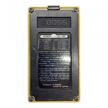 BOSS (ボス) オーバードライブ 8600 1979年製 オペアンプ:NEC μPC4741C