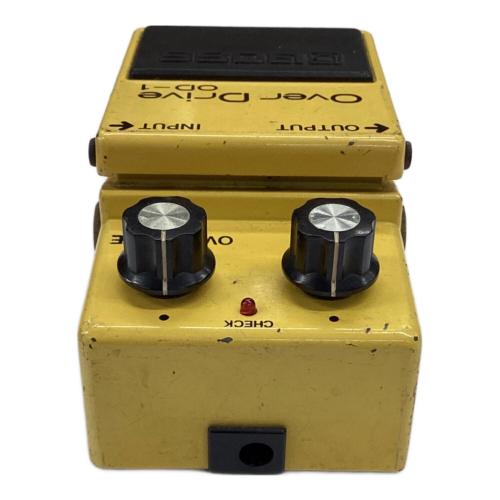 BOSS (ボス) オーバードライブ 8600 1979年製 オペアンプ:NEC μPC4741C 黒スイッチ OverDrive OD-1 銀ネジ 日本製 動作確認済み