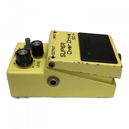 BOSS (ボス) オーバードライブ 1983年製 オペアンプ:艶有りJRC4558DD