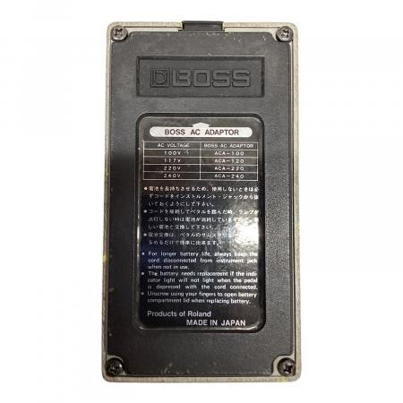 BOSS (ボス) オーバードライブ 1983年製 オペアンプ:艶有りJRC4558DD