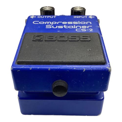 BOSS (ボス) コンプレッサー 1983年製 Coｍpression Sustainer CS-2 日本製 動作確認済み