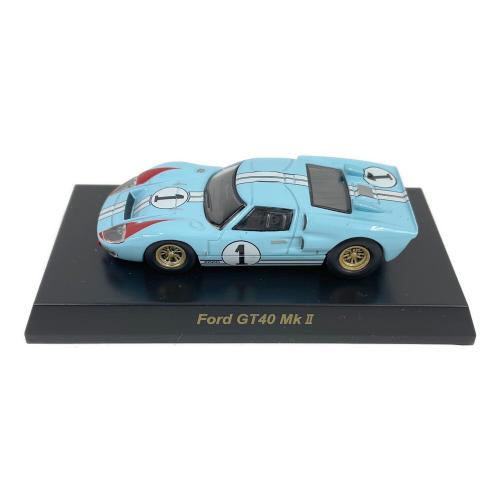 ミニカー Ford GT40 MkⅡ  1/64 スカイブルー USA スポーツカーコレクション