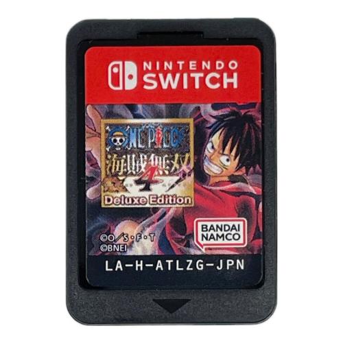 Nintendo Switch用ソフト ONE PIECE 海賊無双4 Deluxe Edition CERO B (12歳以上対象)