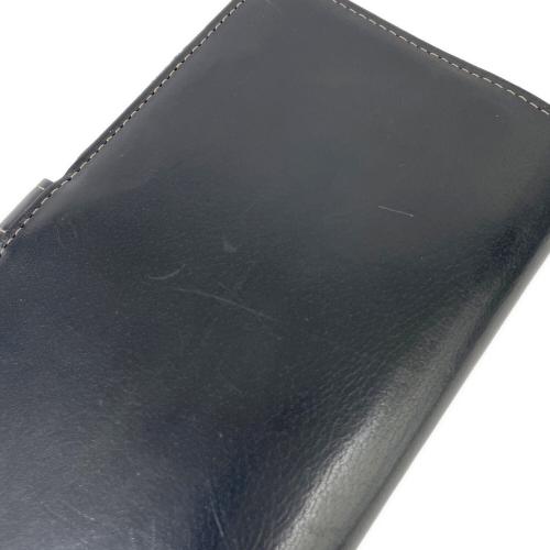 KNOX (ノックス) システム手帳カバー ブラック×ブラウン