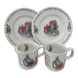 Wedgwood (ウェッジウッド) マグカップ・プレートセット ピーターラビット 2Pセット