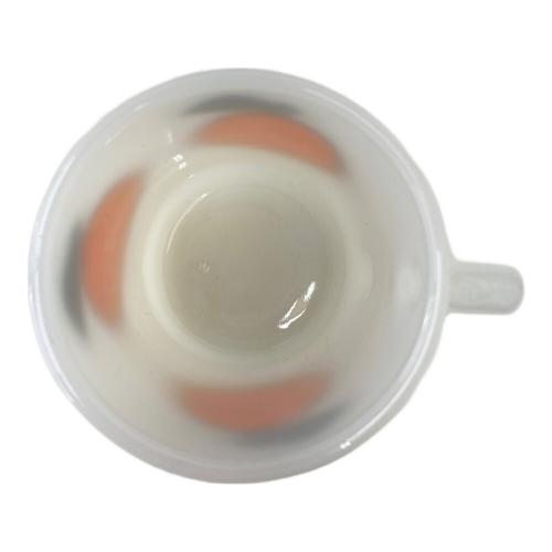 Fire King (ファイヤーキング) スタッキングマグカップ USED 底面キズ有 オレンジ スーパーフルーツ