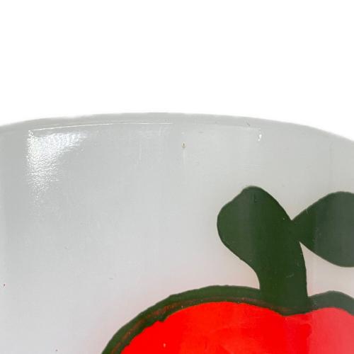 Fire King (ファイヤーキング) スタッキングマグカップ USED リンゴ キズ有 スーパーフルーツ