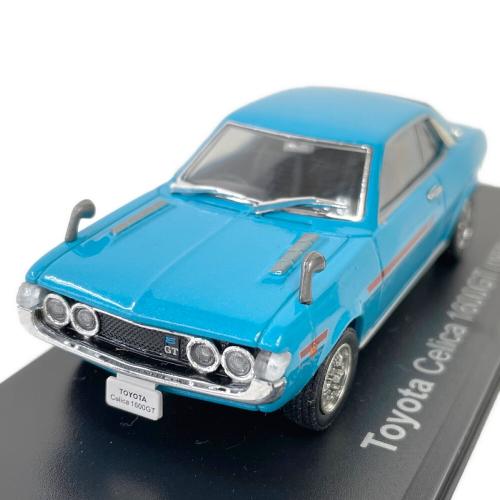 ミニカー ブルー Toyota Celica 1600GT(1970)