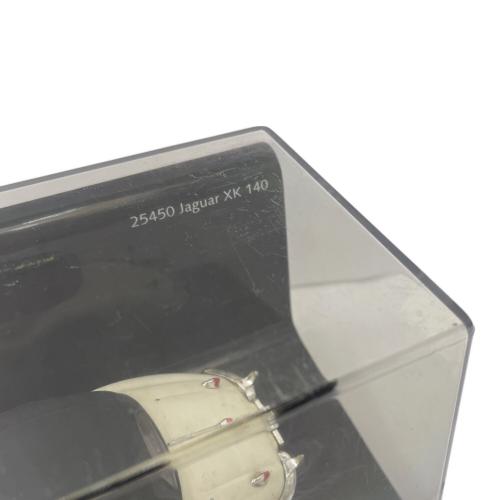 ミニカー ホワイト 25450 Jaguar XK 140