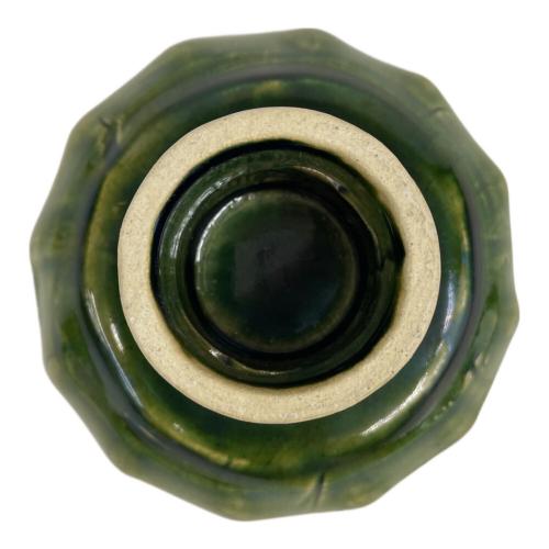 幸兵衛窯 (コウベイガマ) 総織部高台皿 5Pセット