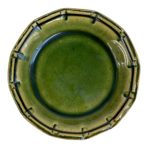 幸兵衛窯 (コウベイガマ) 総織部高台皿 5Pセット