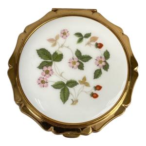 Wedgwood (ウェッジウッド) コンパクトミラー ワイルドストロベリー Stratton