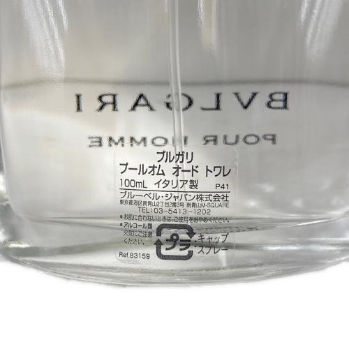 BVLGARI (ブルガリ) オードトワレ プールオム 100ml 残量80%-99%