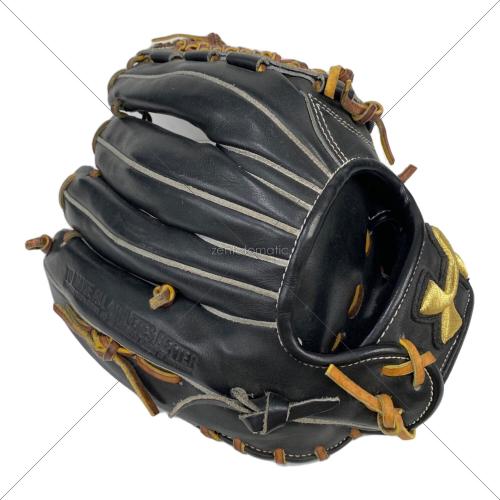 UNDER ARMOUR (アンダーアーマー) 軟式グローブ ブラック QBB0022 松田宣浩モデル 内野用 右投げ用
