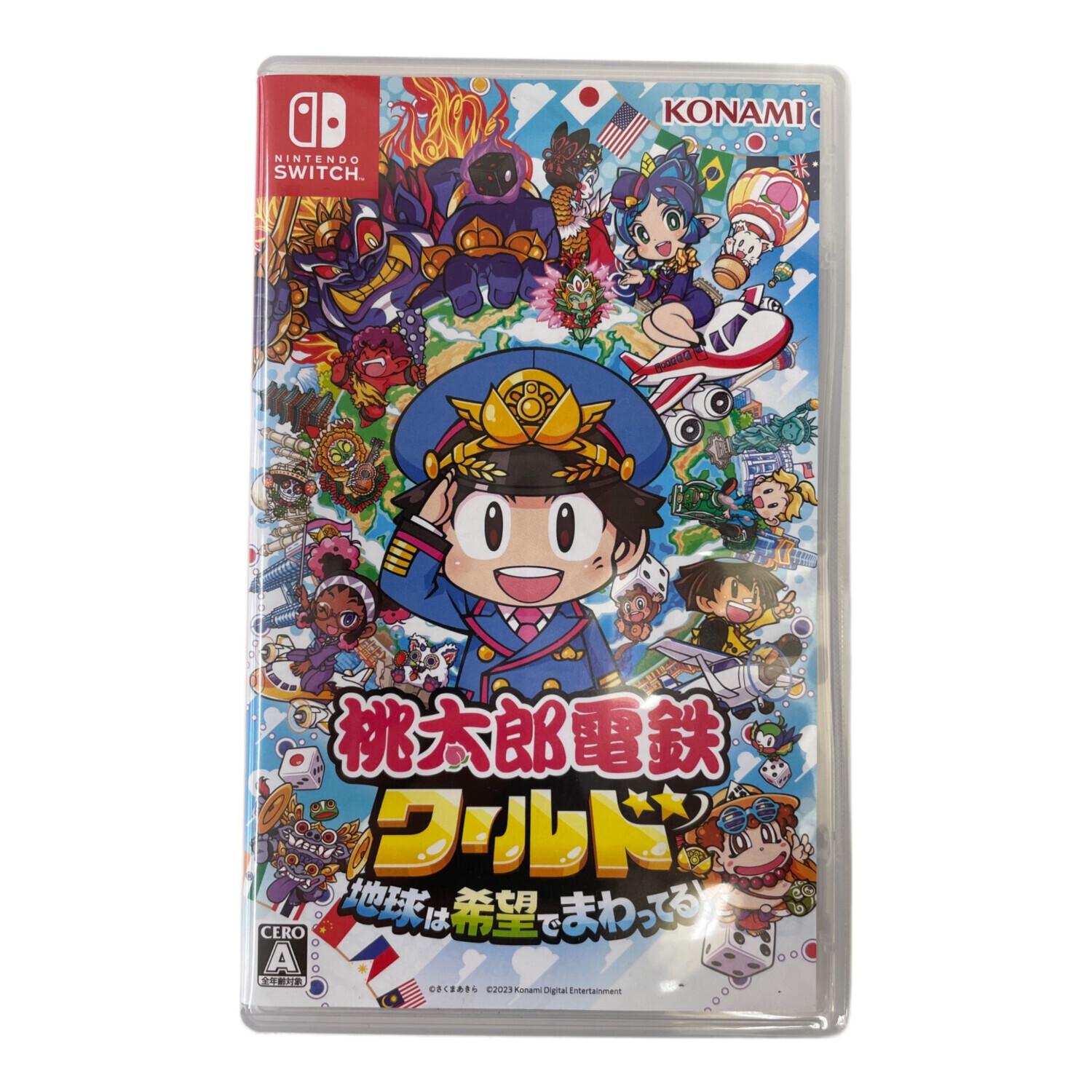 【ソフト付】Nintendo Switch 桃太郎電鉄ワールド 付属品あり ソフト付】Nintendo Switch 桃太郎電鉄ワールド 付属品あり Nintendo