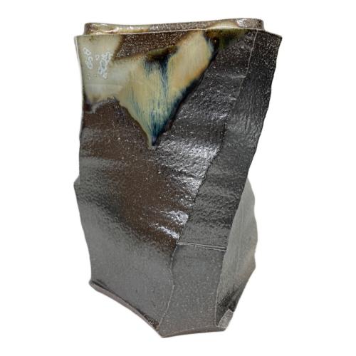 花入れ 塩釉面取 巧作