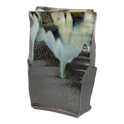 花入れ 塩釉面取 巧作