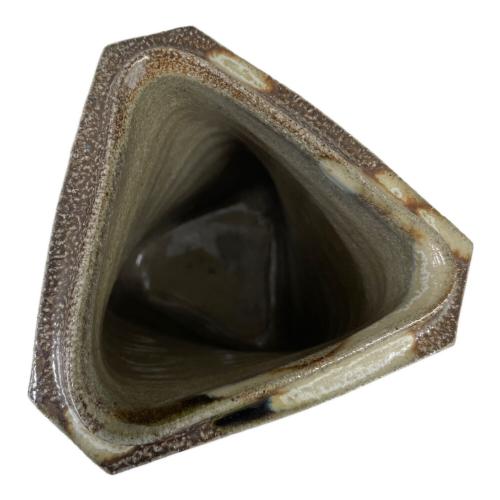 花入れ 塩釉面取 巧作