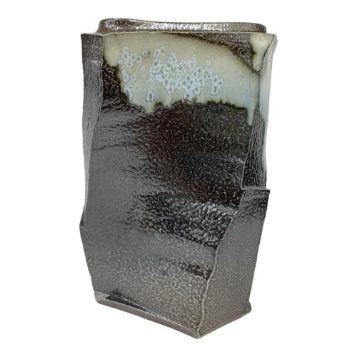 花入れ 塩釉面取 巧作