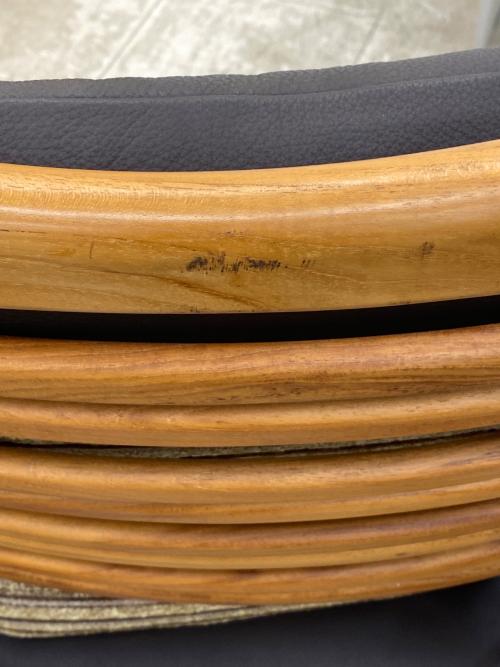 BC工房 (ビーシーコウボウ) ラウンジチェアー ナチュラル×ブラック @